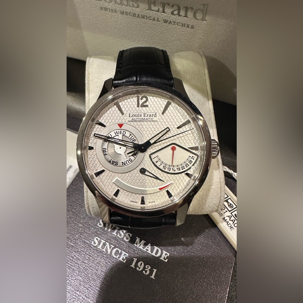 Louis Erard Swiss watch new with tags